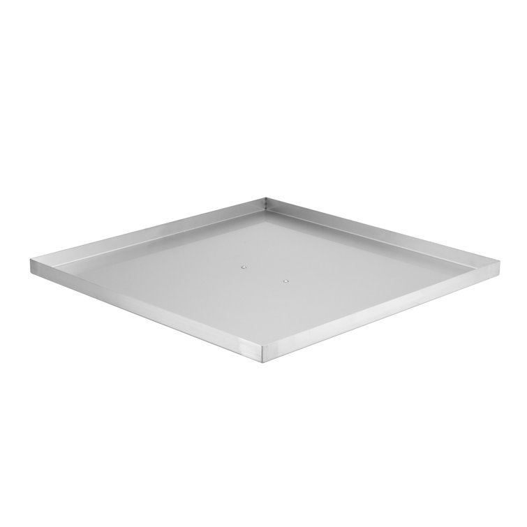 Celestial Fire Glass Stainless Steel Fire Pit Lid for Square Fire Pits